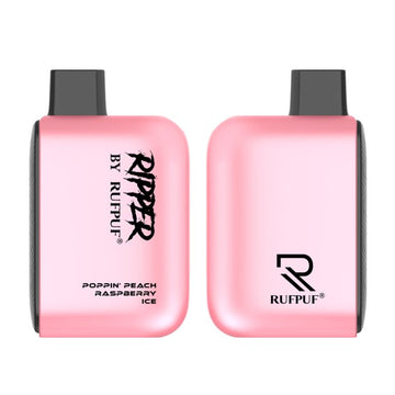 RUFPUF RIPPER POPPIN PEACH RASPBERRY ICE DISPOSABLE